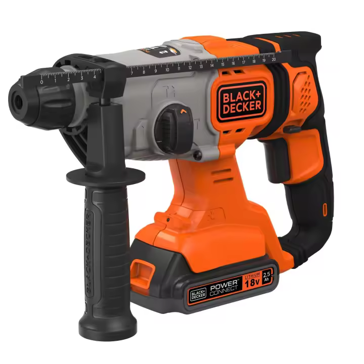 Black & Decker BCD900E2K-QW - Martillo SDS-Plus 18V - 1