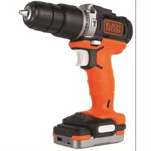 Taladro percutor BLACK & DECKER 12 v. 10 mm. BDCHD12S1-XJ - 1