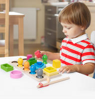 Juguetes Educativos Montessori De Madera Con Atracción Magnética Para Niños Puzzle De Colores Y Formas Para El Desarrollo Cognitivo - details 10