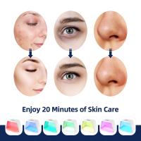 Máquina De Belleza Facial LED Con 7 Colores Terapia De Luz Roja Rejuvenecimiento De Piel Dispositivo Antiarrugas SPA En Casa - details 9