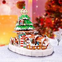 Regalos De Navidad Puzzle 3D Educativo Para Niños DIY Manualidades Educativas Juguete De Construcción Para Kindergarten - details 2