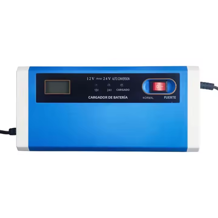 Cargador De Batería De Coche 240W 12V 24V 5A/10A 3 Etapas Con Pulso Y Pantalla LCD Digital Para Motocicleta Reparación De Baterías - 1