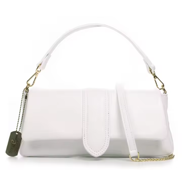 FIRENZE ARTEGIANI Ardesio bolso bandolera mujer. Piel auténtica Dollaro. Fabricado en Italia 30x7x14 Cm. - 1