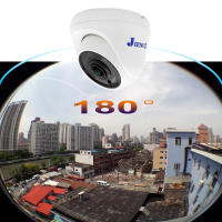 Cámara AHD Panorámica 4K JIENUO Lente De Ángulo Amplio 180 Grados 5MP Visión Nocturna Infrarroja Domestica Seguridad CCTV HD 1080P - details 0