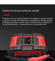 Cargador Inteligente De Batería Para Coche Y Motocicleta 20A/10A 12V/24V Compatible Con Lithium AGM GEL Lead-Acid LiFePO4 - details 14