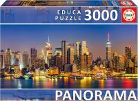 Educa Puzzle 3000 piezas  Skyline New York Panorámico Medidas: 144 x 68 cm Educa 19948 - details 0