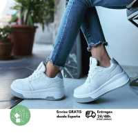 Eva Zorteon- Zapatillas de deporte plataforma para mujer,Marca Fashion Bella. - details 1