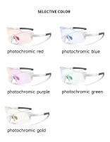 Gafas De Ciclismo Unisex Photochromic UV400 Lentes De Película De Color Para Hombres Y Mujeres Gafas De Sol Para Bicicleta - details 7
