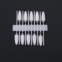 Juego De 10 Piezas De Brocas De Uñas Cerámicas Para Manicura Y Pedicura Herramientas De Arte De Uñas Compatible Con Máquinas Eléctricas Para Eliminar Cutículas Y Polvo De Uñas - details 7