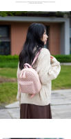 Mochila Versátil Para Mujeres 2024 Con Impresión De Polka Dots Mini Mochila Fresca Y Dulce Material PU Con Funda De Poliéster - details 8