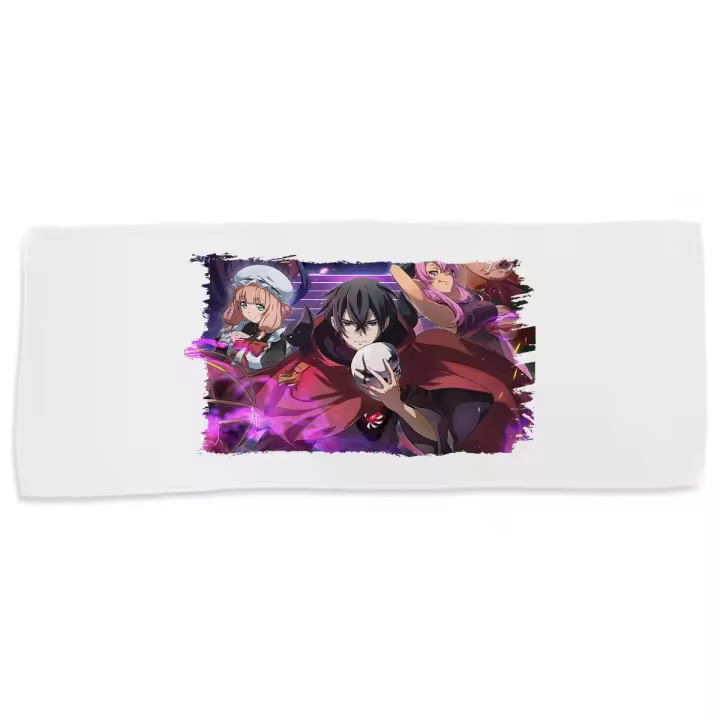 MERCHANDMANIA TOALLA MEDIANA GIMNASIO ABSORBENTE Maougun Saikyou no Majutsushi mago suave con bolsita - 1