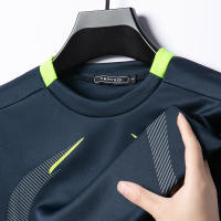 Camiseta De Fitness Verano Para Hombres Transpirable Secado Rápido Camiseta De Entrenamiento Ligera Para Gimnasio Tops Casual - details 4