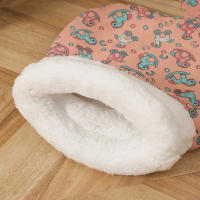 Bolsa De Sueño Para Gato Suave Y Cálida Cama De Peluche Gruesa Para Perro Y Gato Joven Adecuada Para Viajes - details 3