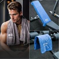 Toalla Deportiva De Microfibra 42x95cm Para Gimnasio Yoga Natación Fitness Secado Rápido Antideslizante Para Playa Correr Absorción Rápida Tejido Terry Máquina Lavable - details 0