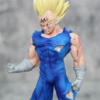 Figura De Acción Dragon Ball Z Majin Vegeta 20CM Super Saiyan Colección GK PVC Juguete Para Niños Regalo De Cumpleaños - details 2