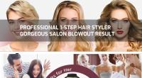 LISAPRO One-Step Hot Air Brush Volumizer plus 2.0 Secador De Pelo Y Estilizador Negro Dorado Rizador De Cabello Con Cepillo - details 4
