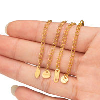 10pcs Cadena De Extensión De Acero Inoxidable Con Cierre De Langosta Para Conectores De Joyería DIY Suministros De Pulseras - details 4