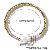 Pulsera De Cobre Con Piedras Preciosas Semi-preciosas Para Mujer Set De Dos Piezas Regalo De Amistad Bohemia Encanto - details 4