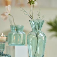 Mini Vaso Nórdico Creativo Botellas De Cristal Para Flores Decoración De Hogar Y Bodas Centros De Mesa Moderno Estilo - details 10