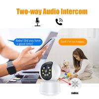 SANSCO camara PTZ de seguridad para el hogar, Monitor de bebé con seguimiento automático de personas, IA, WIFI, 4MP, vigilancia IP, Eseecloud - details 3