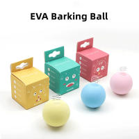 Juguetes Para Gatos Bolas Sonoras De Relleno EVA Peluche Suave Con Sonidos De Sapos Pájaros Y Grillas Accesorios Para Mascotas - details 6