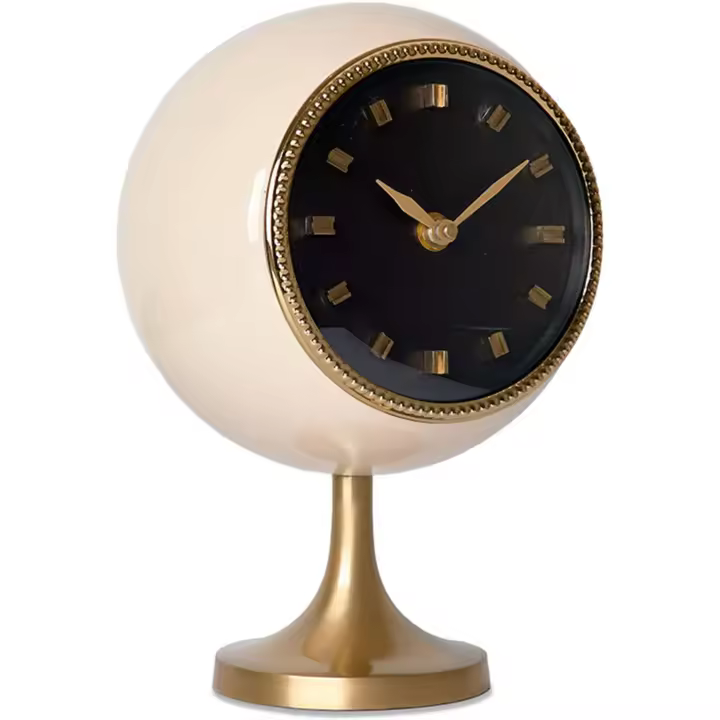 Reloj de 28cm de latón con la esfera nacarada ulises  Material: Latón Medidas (Ancho*Alto*Fondo): 15*28*15Presume de casa - 1