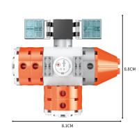 COGO DIY Bloques De Construcción Espacial Para Rocket Kit De Centro De Lanzamiento De 379 Piezas Juguetes Para Niños En Navidad - details 27