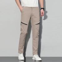 Pantalones Deportivos Casuales Para Hombre Verano 2023 Pantalones Rectos Delgados Cómodos Secado Rápido Adecuados Para Negocios Y Exterior - details 4