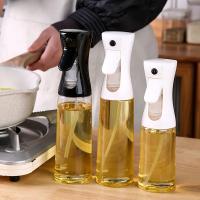 Botella De Rociador De Vidrio Doble Tubo Para Control De Grasa Y Aceite Ecológico Adecuado Para Cocina Barbacoa Air Fryer - details 7