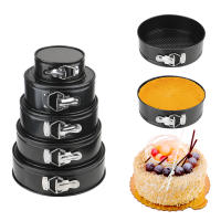 Pan De Pastel Redondo Antideslizante Molde De Hornear Ecológico Fundido En Metal Con Fondo Desmontable Para Hornear Y Cocinar - details 12
