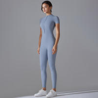 Women Bodysuits Fitness Sports Bodysuit Yoga Suit Breathable Quick Drying Sports Yoga Clothing Women's Gym Push Up Workout - details 29