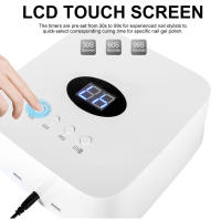 Lámpara De Arte De Uñas Recargable Con 48 LED Y Pantalla Digital Inteligente Secador De Uñas Para Salón Y Uso Doméstico Herramientas De Uñas - details 4