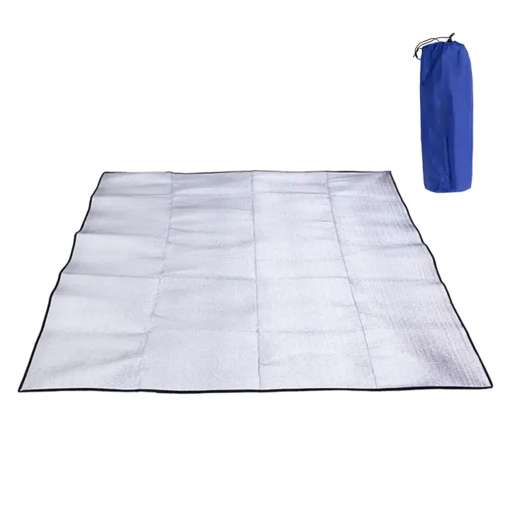 Manta De Camping Ultraligera Impermeable Almohadilla De Descanso Para Playa Y Tienda De Campaña Matrícula De EVA Espuma Con Película De Aluminio - 1