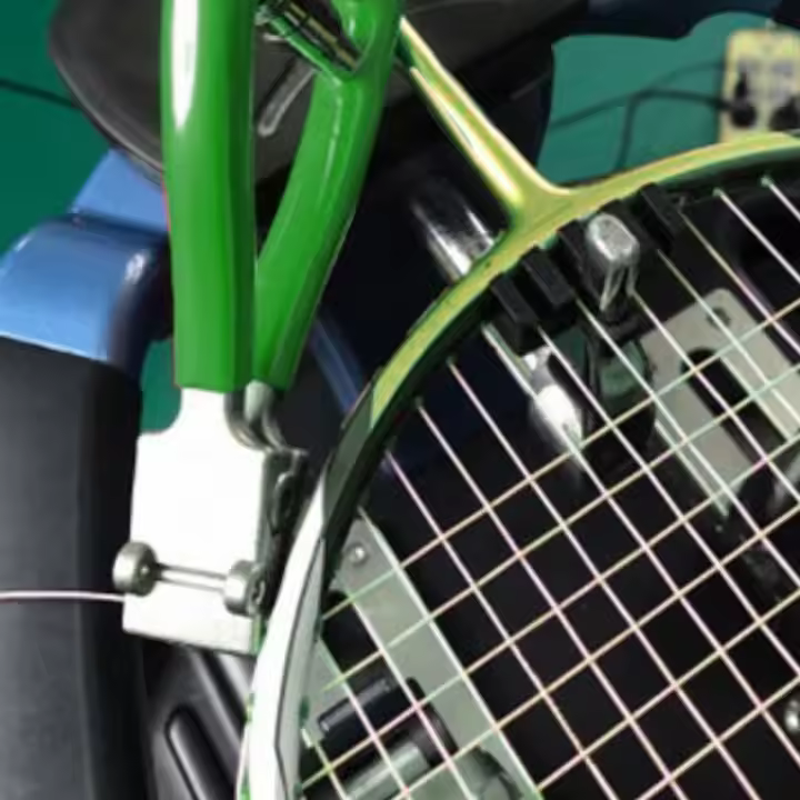 Abrazadera De Inicio Para Raqueta De Tenis Y Badminton Universal Herramienta De Amarre De Aluminio Con 4 Resorte Accesorio Deportivo - 1