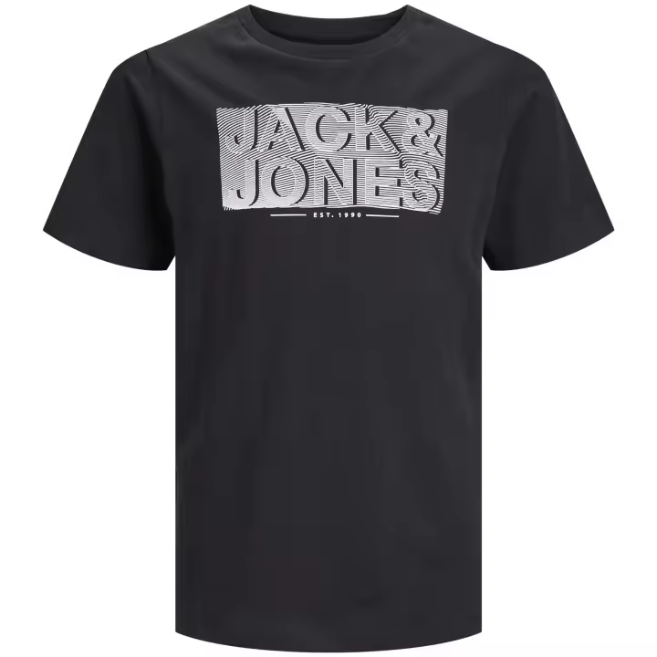 Camiseta marca Jack & Jones modelo 12237109-Black para niñ@ en color negro - 1