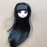 Muñeca De Juguete DIY Con Cabeza De Muñeca De Anime Larga Y Colorida Ojos Estelares Para Niñas Regalo De Vestir Muñeca De 1/6 - details 19