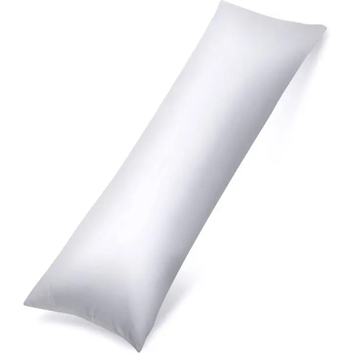 Almohada Blanca De Poliéster Suave Para Dormir 40x120cm 30x50cm 45x45cm 50x50cm Soporte Lumbar Para Lados Almohada Corporal - 1