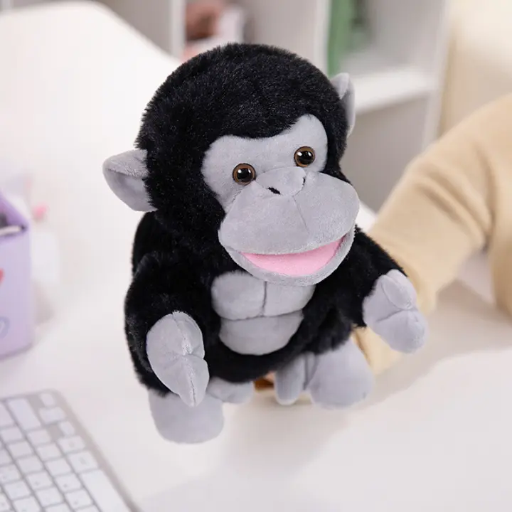 Nuevos Juguetes De Peluche Animales Muñecos De Dedo Educativos Para Bebés Pato Oveja Vaca Perro Caballo Regalo Para Niños - 1