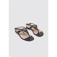 Ralph Lauren EVERLEY Sandalias Planas Mujer Negro - details 0