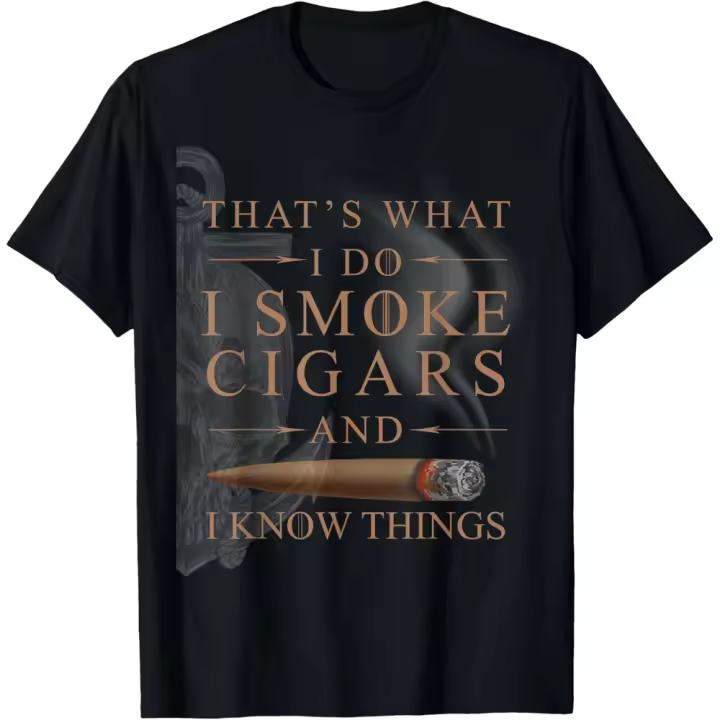 Camiseta de Manga Corta, 100% Algodón, Ropa Unisex para Hombres y Mujeres en 5 Tallas, Camiseta Negra, Cuello redondo con estampado. - 1