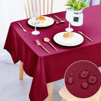 Mantel Antimanchas, Mantel de Tela ,Lavable, Impermeable, para Comedor, jardín, Fiestas, Bodas o hogar - details 2