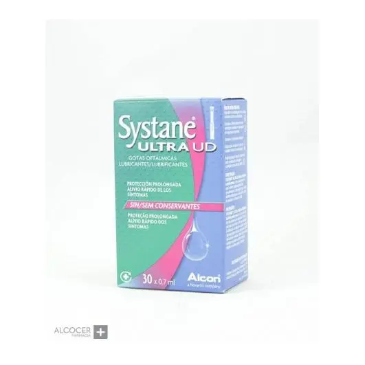 SYSTANE ULTRA UD GOTAS 30 X 0.7 ML - Alivia Sequedad E Irritación - Lentes de Contacto - 1