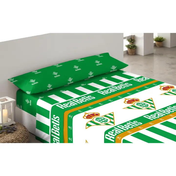 Bimba Pimba Juego de sábanas Real Betis Balompié (producto oficial) - 1