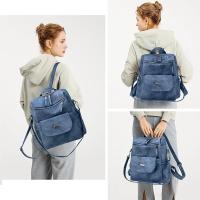 Women Backpack Waterproof Anti-Theft Lightweight Fashion Travel Multipurpose Convertible Purse Shoulder Bag Handbag Backpack - details 0