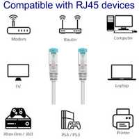 Nanocable 10.20.1700-L30 0.3m Cat.7 600Mhz LSZH SFTP PIMF Cable de Red RJ45 LAN para PC Portátil PS4 PS5 Internet Xbox - details 5