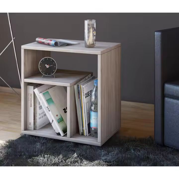 Mesa auxiliar de madera mesa de centro mesa de sofá mesita de noche mesa de salón mesa de centro Zeito Mesa auxiliar de madera mesa de centro mesa de sofá mesita de noche mesa de salón mesa de centro Zeito - 1