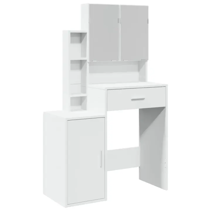 Tocador con mueble blanco 80x35x132 cm - 1