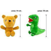 Juego De 4 Piezas De Peluches Peppa Pig Original Con George Dinosaur Teddy Bear Y Oso Rosa Muñeco De Decoración De Fiesta Regalo Para Niños - details 12