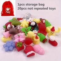 Juguete Mochi Squishies De Navidad 20 Piezas San Nicolás Y Muñeco De Nieve Juguetes De Alivio Del Estrés Para Niños Regalo De Navidad Para Clase - details 0