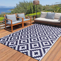 Manta de picnics Alpbras de doble cara, alfombras de paja de plástico, alfombras Modernos, alfombras grandes y alfombras para Exterior para vehículos Creativos, patios, Terrazas, picnics, campings. - details 4